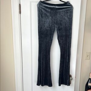 Bear Dance Charcoal Velvet Pants